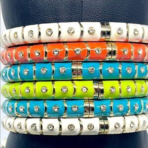 SEQUINS Acrylic Colorful Bracelets